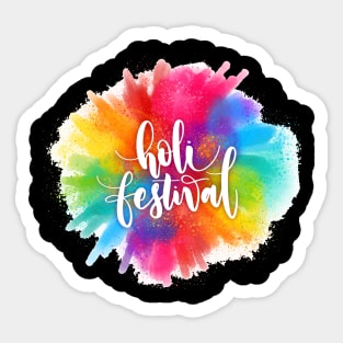 Holi Festival Sticker
